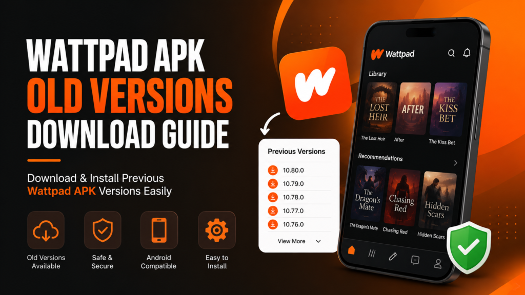 Wattpad APK Old Versions